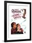 YOUNG EAGLES, US poster art, from left: Charles 'Buddy' Rogers, Jean Arthur, 1930-null-Framed Premium Giclee Print