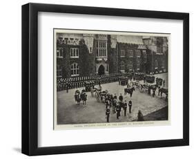 Young England, Parade of the Cadets at Malvern College-null-Framed Giclee Print