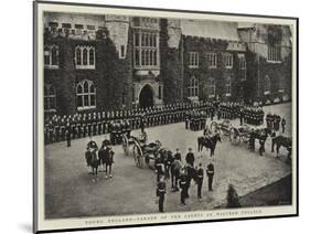 Young England, Parade of the Cadets at Malvern College-null-Mounted Giclee Print