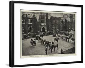 Young England, Parade of the Cadets at Malvern College-null-Framed Giclee Print