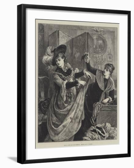 Young Faces and Old Fashions-Matthew White Ridley-Framed Giclee Print