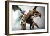 Young Fairy With Dragon-Kostyantyn Ivanyshen-Framed Art Print