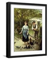 Young Farmers-Edouard Debat-Ponsan-Framed Giclee Print