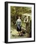 Young Farmers-Edouard Debat-Ponsan-Framed Giclee Print