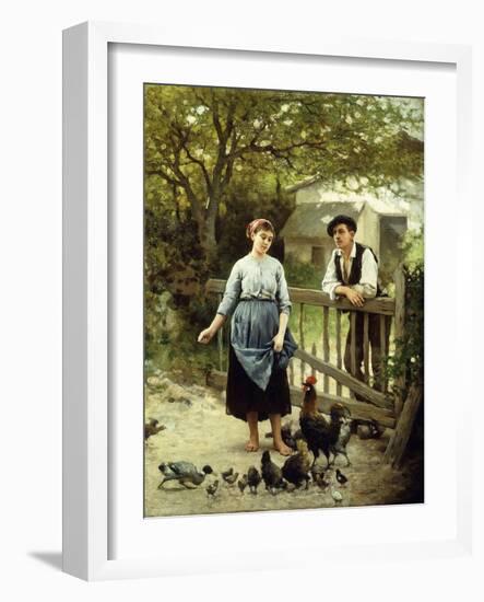 Young Farmers-Edouard Debat-Ponsan-Framed Giclee Print