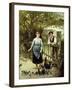 Young Farmers-Edouard Debat-Ponsan-Framed Giclee Print