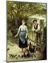 Young Farmers-Edouard Bernard Debat-Ponsan-Mounted Giclee Print