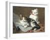 Young Feline Author-Leon Charles Huber-Framed Giclee Print