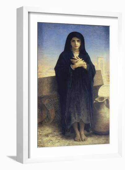 Young Fellah Girl, 1876-William Adolphe Bouguereau-Framed Giclee Print