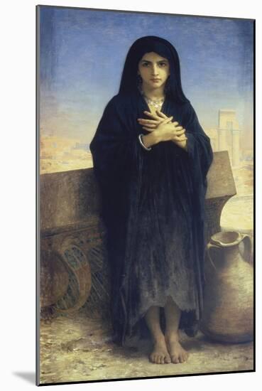 Young Fellah Girl, 1876-William Adolphe Bouguereau-Mounted Giclee Print