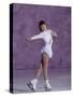 Young Female Figure Skater-null-Stretched Canvas