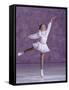 Young Female Figure Skater-null-Framed Stretched Canvas