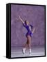 Young Female Figure Skater-null-Framed Stretched Canvas