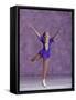 Young Female Figure Skater-null-Framed Stretched Canvas