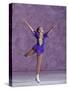 Young Female Figure Skater-null-Stretched Canvas