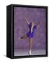 Young Female Figure Skater-null-Framed Stretched Canvas