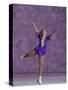 Young Female Figure Skater-null-Stretched Canvas