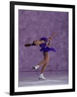 Young Female Figure Skater-null-Framed Photographic Print