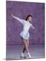 Young Female Figure Skater-null-Mounted Photographic Print
