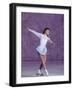 Young Female Figure Skater-null-Framed Photographic Print