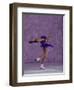 Young Female Figure Skater-null-Framed Photographic Print