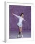 Young Female Figure Skater-null-Framed Photographic Print