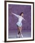 Young Female Figure Skater-null-Framed Photographic Print