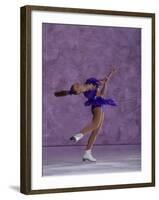 Young Female Figure Skater-null-Framed Photographic Print