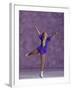 Young Female Figure Skater-null-Framed Photographic Print