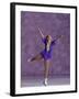 Young Female Figure Skater-null-Framed Photographic Print