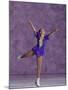 Young Female Figure Skater-null-Mounted Photographic Print