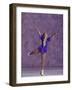 Young Female Figure Skater-null-Framed Photographic Print