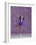 Young Female Figure Skater-null-Framed Photographic Print