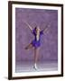 Young Female Figure Skater-null-Framed Photographic Print