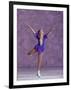 Young Female Figure Skater-null-Framed Photographic Print