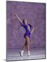 Young Female Figure Skater-null-Mounted Photographic Print