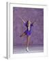 Young Female Figure Skater-null-Framed Photographic Print