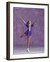 Young Female Figure Skater-null-Framed Photographic Print