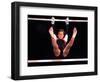 Young Female Gymnast on the Uneven Bars-Bill Bachmann-Framed Photographic Print