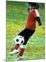 Young Female Soccer Player-null-Mounted Photographic Print