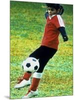 Young Female Soccer Player-null-Mounted Photographic Print