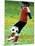 Young Female Soccer Player-null-Mounted Photographic Print