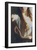 Young Female with Long Hair-Carolina Hernandez-Framed Photographic Print