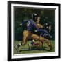 Young Football Players, 1939-null-Framed Giclee Print