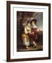 Young Fortune Teller-Sir Joshua Reynolds-Framed Premium Giclee Print