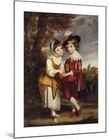 Young Fortune Teller-Sir Joshua Reynolds-Mounted Premium Giclee Print