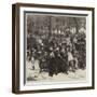 Young France, a Sketch at Versailles-null-Framed Giclee Print