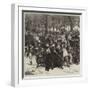 Young France, a Sketch at Versailles-null-Framed Giclee Print