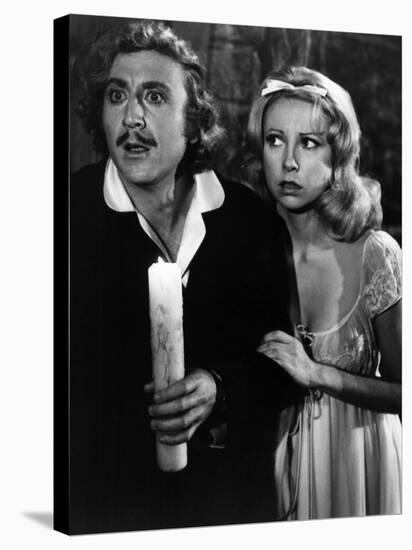 Young Frankenstein, Gene Wilder, Teri Garr, 1974-null-Stretched Canvas