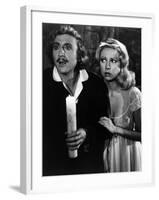 Young Frankenstein, Gene Wilder, Teri Garr, 1974-null-Framed Photo